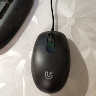 uFound U66 有线鼠标 1200DPI 黑色