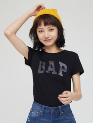 Gap 盖璞 女装圆领短袖T恤 |值得买专享199-40元优惠码【GZ6】
