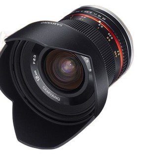 SAMYANG 森养光学 AF 12mm F2.0 NCS CS 广角定焦镜头 索尼E卡口 黑色