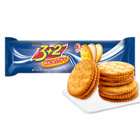 康师傅 3+2 酥松夹心饼干 香草奶油味 118g