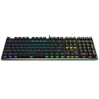 Dareu 达尔优 EK925 双RGB版 108键 有线机械键盘 黑色 国产黑轴 RGB