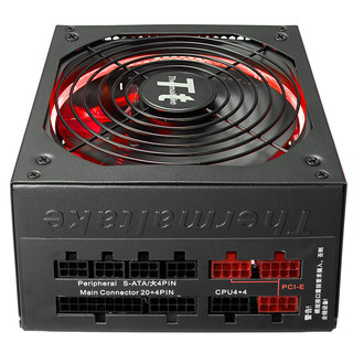 Thermaltake 曜越 Smart 530 Riing（87%）全模组ATX电源 530W