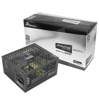 seasonic 海韵 PRIME TATINIUM FANLESS 600 钛金牌（94%）全模组ATX电源 600W