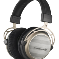 beyerdynamic 拜亚动力 T1 耳罩式头戴式动圈有线耳机 黑白色 6.35mm