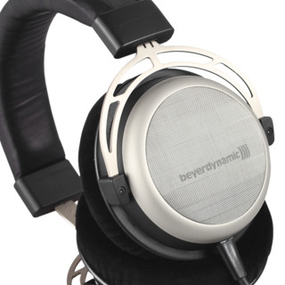 beyerdynamic 拜亚动力 T1 耳罩式头戴式动圈有线耳机 黑白色 6.35mm