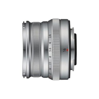 FUJIFILM 富士 XF 16mm F2.8 R WR 广角定焦镜头 富士卡口 49mm 银色
