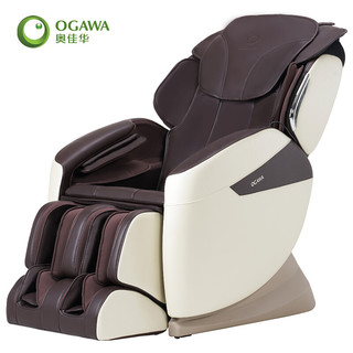 OGAWA 奥佳华 家用按摩椅零靠墙全自动按摩沙发椅精选推荐OG-7105舒行者 红色