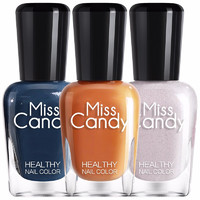 Miss Candy 糖果小姐 水晶灯笼三色指甲油套装 (#NP089水手7ml+#NG048旧梦7ml+#NI003冬遇7ml)