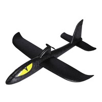 贝利雅 儿童DIY拼装电动手抛滑翔飞机黑精灵