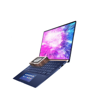 ASUS 华硕 灵耀Deluxe 14 14英寸 轻薄本 尊爵蓝 (酷睿i7-8565U、MX150、8GB、512GB SSD、1080P、IPS）