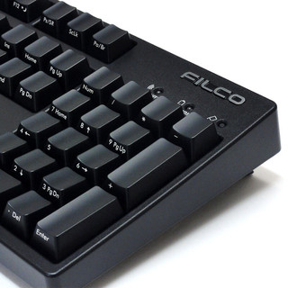 FILCO 斐尔可 104圣手二代 FKBN104MRL/EB2 104键 双模机械键盘 侧刻 黑色 Cherry红轴 无光