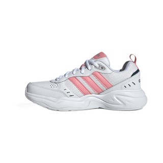 adidas 阿迪达斯 Strutter 女子跑鞋 FY8613 白/超荧光粉/藏青 36