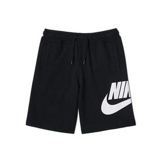 NIKE 耐克 HA5017 男童运动短裤 黑色 100cm(XS)