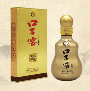 口子窖 真藏实窑 拾年型 50%vol 兼香型白酒 100ml 单瓶装