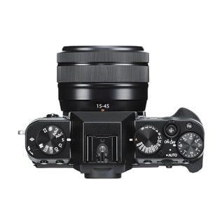 FUJIFILM 富士 X-T30 APS-C画幅 微单相机 灰色 15-45mm F3.5 OIS PZ 变焦镜头 单头套机