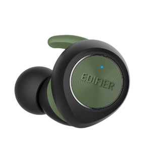 EDIFIER 漫步者 TWS3 入耳式真无线蓝牙耳机 军绿色