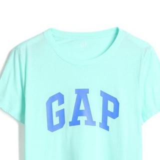 Gap 盖璞 女士圆领短袖T恤 268820 浅蓝色 M