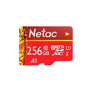 Netac 朗科 P500 华彩国风版 MIcro-SD存储卡 256GB（UHS-I、U1、A1）