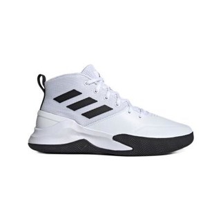 adidas 阿迪达斯 Ownthegame 男子篮球鞋 EE9631 白黑 47