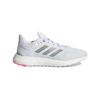 adidas 阿迪达斯 Pureboost 21 W 女子跑鞋 GY5097 白/银色/薄荷绿 38