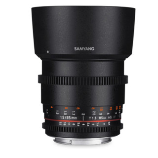 SAMYANG 森养光学 85mm T1.5 VDSLR AS IF UMC II 标准定焦镜头 佳能EF卡口 72mm