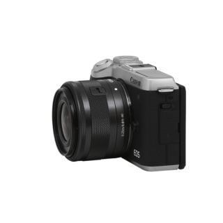 Canon 佳能 EOS M6 Mark II APS画幅 微单相机 黑色 EF-M 15-45mm F3.5 IS STM 变焦镜头 单头套机