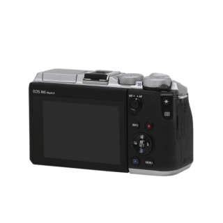 Canon 佳能 EOS M6 Mark II APS画幅 微单相机 黑色 EF-M 15-45mm F3.5 IS STM 变焦镜头 单头套机