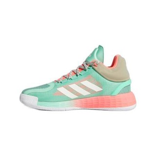adidas 阿迪达斯 D Rose 11 男子篮球鞋 FZ1274 绿/红/棕/白 48.5