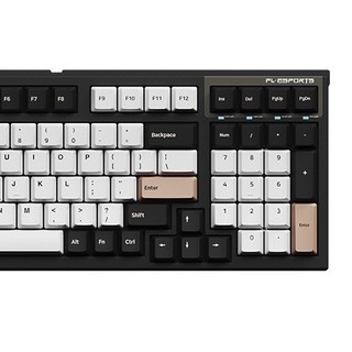 FL·ESPORTS 腹灵 FL980 98键 有线机械键盘 OV 凯华ROSA轴 RGB
