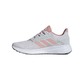 限尺码：adidas 阿迪达斯 Duramo 9 女子跑鞋 EG2938 白色/粉色/灰色 36.5