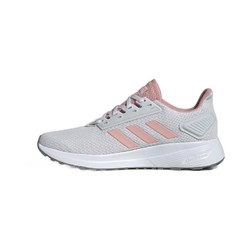 adidas 阿迪达斯 Duramo 9 女子跑鞋 EG2938 白色/粉色/灰色 36.5