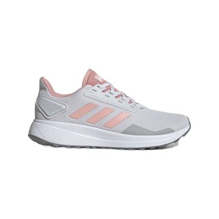 adidas 阿迪达斯 Duramo 9 女子跑鞋 EG2938 白色/粉色/灰色 36.5