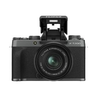 FUJIFILM 富士 XT200 APS-C画幅 微单相机 深银色 XC 15-45mm F3.5 OIS PZ 变焦镜头 单头套机
