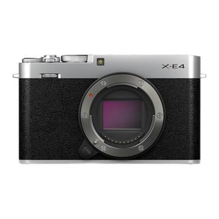 FUJIFILM 富士 X-E4 APS-C画幅 微单相机 银色 单机身