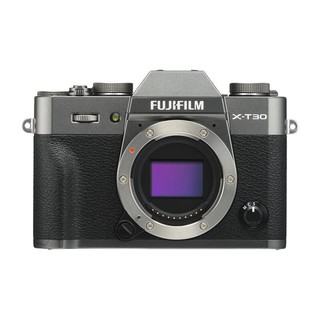 FUJIFILM 富士 XT30 APS-C 微单相机 雅墨灰 XF 23mm F2.0 R WR 定焦镜头 单头套机