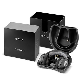 FOCAL 劲浪 Elegia 耳罩式头戴式有线耳机 黑色 3.5mm