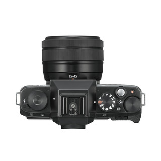FUJIFILM 富士 XT100 APS-C画幅 微单相机 黑色 XC 15-45mm F3.5 OIS PZ 变焦镜头 单头套机