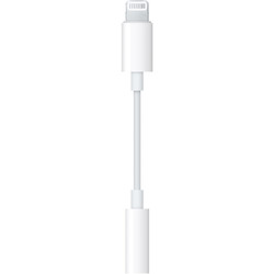 Apple 苹果 Lightning/闪电 转 3.5毫米耳机插孔转换器 手机 平板