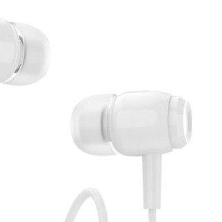 DUDAO 独到 X10A 入耳式动圈有线耳机 白色 3.5mm