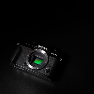 FUJIFILM 富士 X-T20 APS-C画幅 微单相机 黑色 单机身