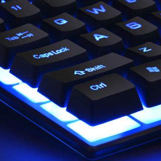 EWEADN 前行者 GX50 有线薄膜键盘+ YX110 有线鼠标 键鼠套装