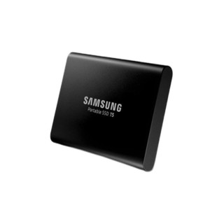 SAMSUNG 三星 T5 USB 3.1 Gen2 移动固态硬盘 Type-C 1TB 玄英黑