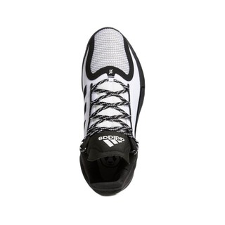 adidas 阿迪达斯 D Rose 11 男子篮球鞋 FY0896 白/一号黑 42