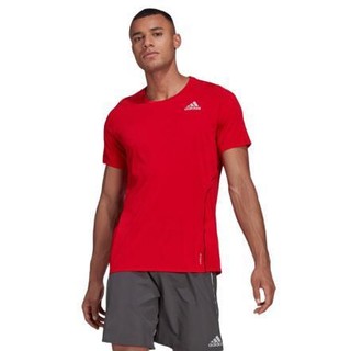 adidas 阿迪达斯 Adi Runner Tee 男子运动T恤 GJ9890 浅猩红 L