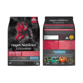 Hagen Nutrience 哈根纽翠斯 黑钻冻干系列 草原红肉小型犬全阶段狗粮 5kg