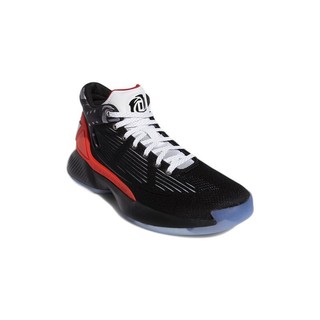 adidas 阿迪达斯 D Rose 10 男子篮球鞋 EH2000 1号黑色/红荧光/丁蓝/浅猩红 40