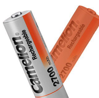 Camelion 飞狮 NH-AA2700LBBP2 5号镍氢充电电池 1.2V 2700mAh 2粒装