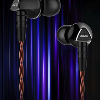 DUNU 达音科 Titan-6 入耳式动圈有线耳机 黑色 3.5mm