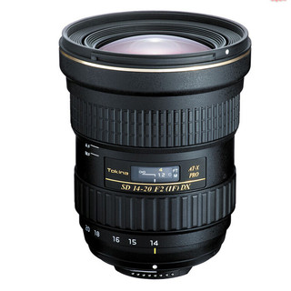 Tokina 图丽 ATX 14-20mm F2.0 PRO DX 广角变焦镜头 佳能EF-S卡口 82mm