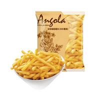 安格瑞 Angola）3/8冷冻粗薯条1kg 美式薯制品 方便速食 油炸小食 西餐牛排伴侣1000g